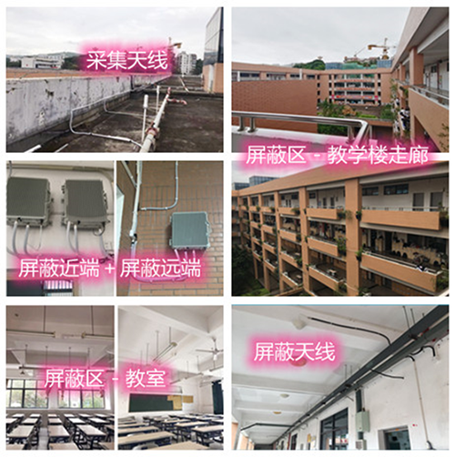  岱岳某中学考场屏蔽案例（数字信令级）
